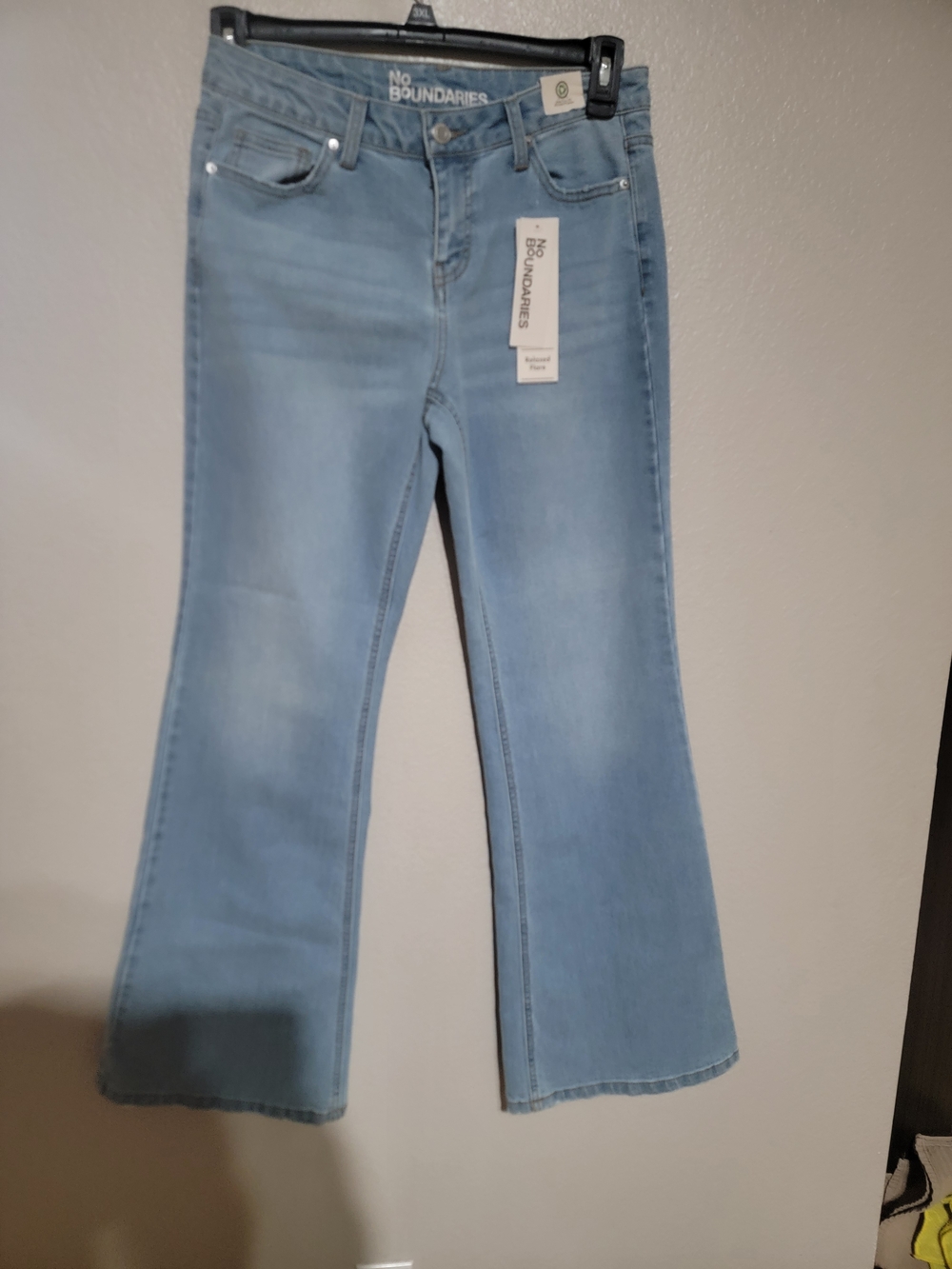 No Boundaries Light Blue Women's Flare Jeans